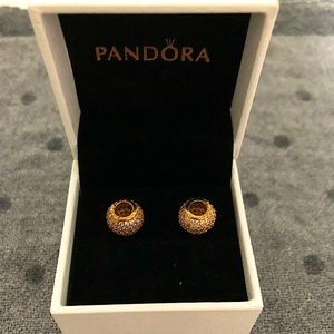 Pandora Rose Gold Charms (2 pieces)